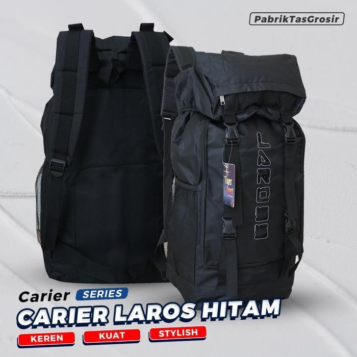 Ransel Carrier Besar Cowok Hiking Traveling Jumbo Backpack Pria Camping Mudik Pakaian Murah Gunung H