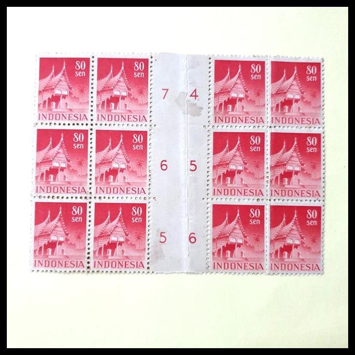 

HOT DEAL PRANGKO INDONESIA 1949. SERI CANDI & BANGUNAN. 80 SEN BLOK-12 DENGAN MARGIN. ISTIMEWA. LANGKA !!!!!!