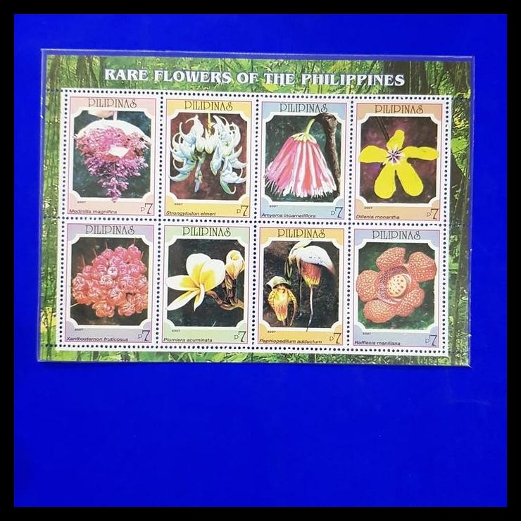 

BEST DEAL PERANGKO/PRANGKO PHILIPINA. BUNGA. RARE FLOWERS OF THE PHILIPPINES