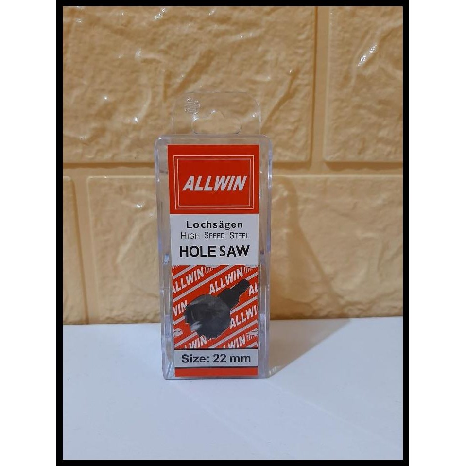 

HOT DEAL TCT HOLE CUTTER ALLWIN 20-25MM - ALLWIN - 20 MM !!!