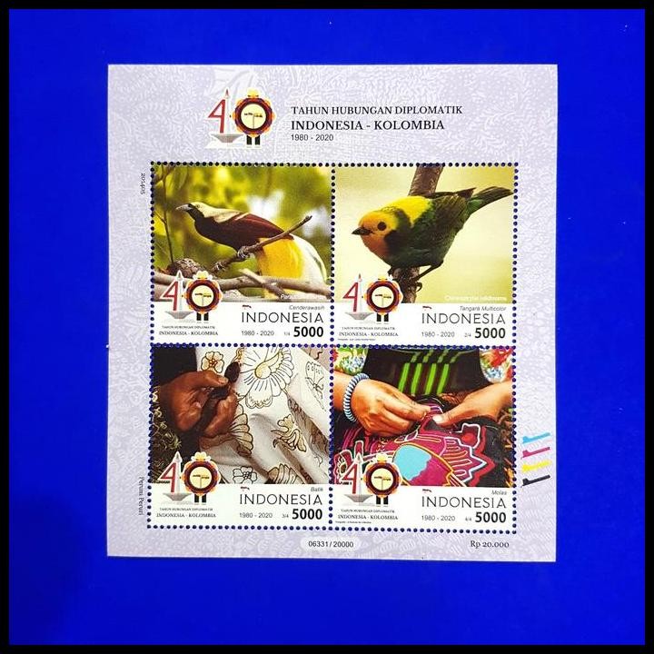 

DISKON PERANGKO/PRANGKO INDONESIA. HUBUNGAN DIPLOMATIK DENGAN KOLOMBIA !!!