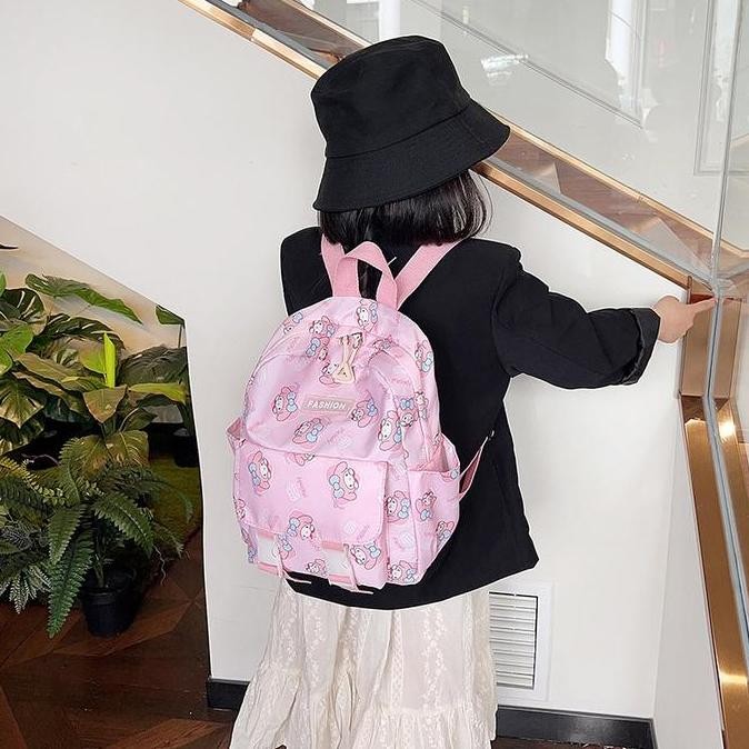 

Diskon Tas Ransel 2 Strap Sanrio 24X30 Kuromi Cinnamoroll Hello Kitty Pom Pocha Lucu Bahan Anti Air Backpack Anak Sekolah Paud Tk Sd Mini Bag Dewasa