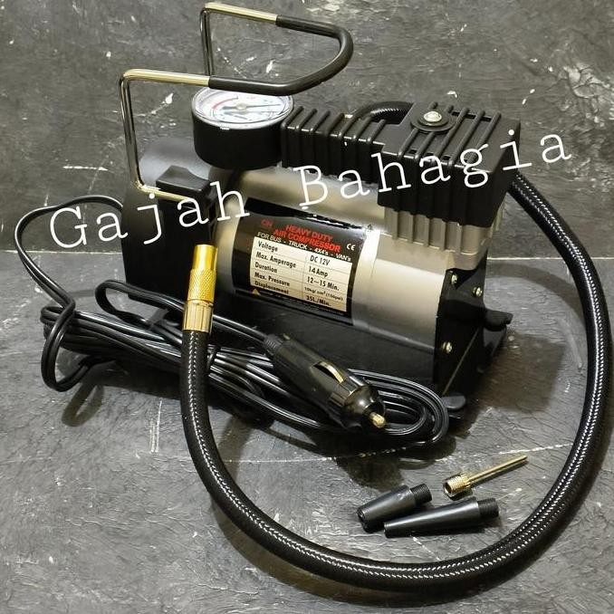 Kompresor mini DC 12v Air compressor mini dc 12 volt Alat pompa ban