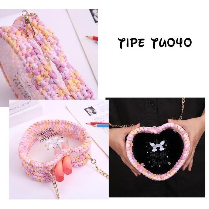 

Miliki Tas Selempang Anyam Unicorn Transparan Tu040 Tu041 Tu042 Anak Dewasa