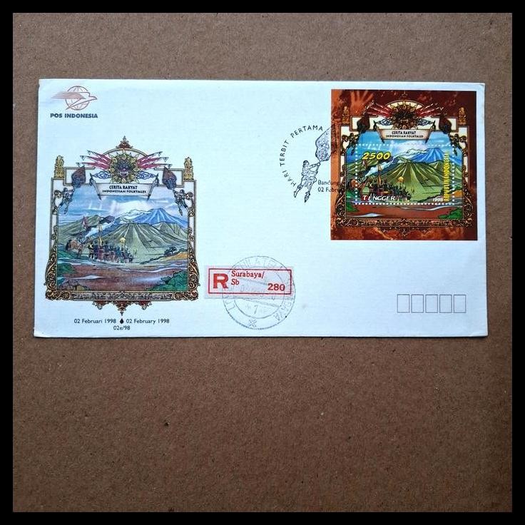 

BEST DEAL PRANGKO INDONESIA. SHP SS CERITA RAKYAT SERI 1 TH 1998. TENGGER !!!!!!