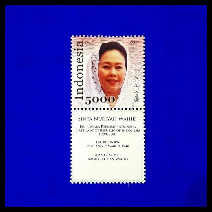 

TERMURAH PRANGKO IBU NEGARA RI ~ SINTA NURIYAH WAHID 1999 -2001