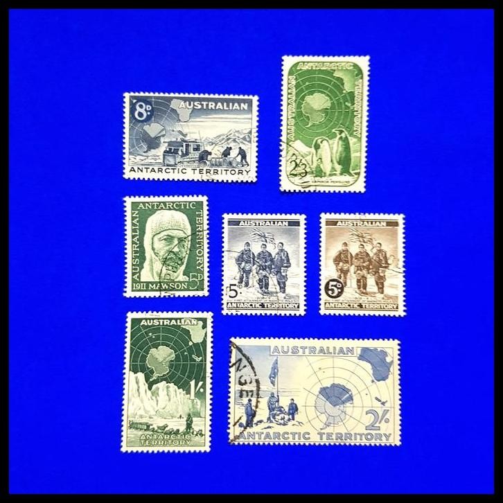 

HOT DEAL PRANGKO/PERANGKO AUSTRALIAN ANTARCTIC TERRITORY. 1957. SET LENGKAP $10 !!!!!!