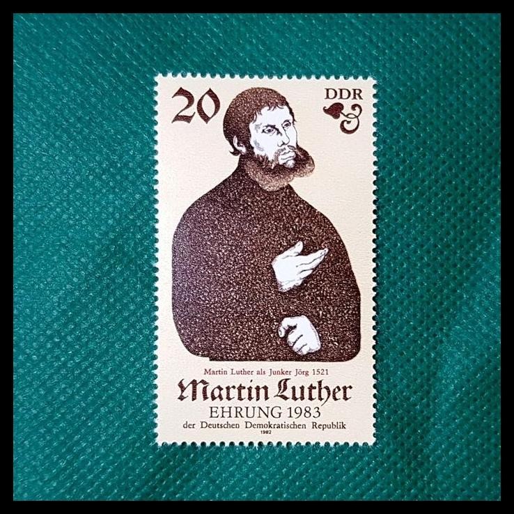 

HOT DEAL PRANGKO JERMAN TIMUR DDR. MARTIN LUTHER !!