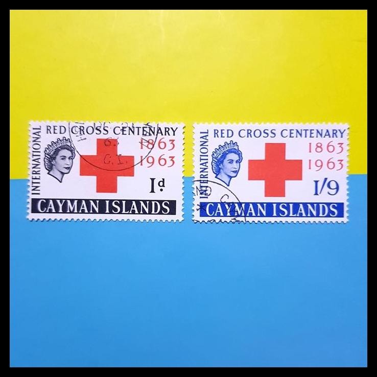 

BEST DEAL PRANGKO PALANG MERAH. RED CROSS CENTENARY DARI CAYMAN ISLANDS. SET