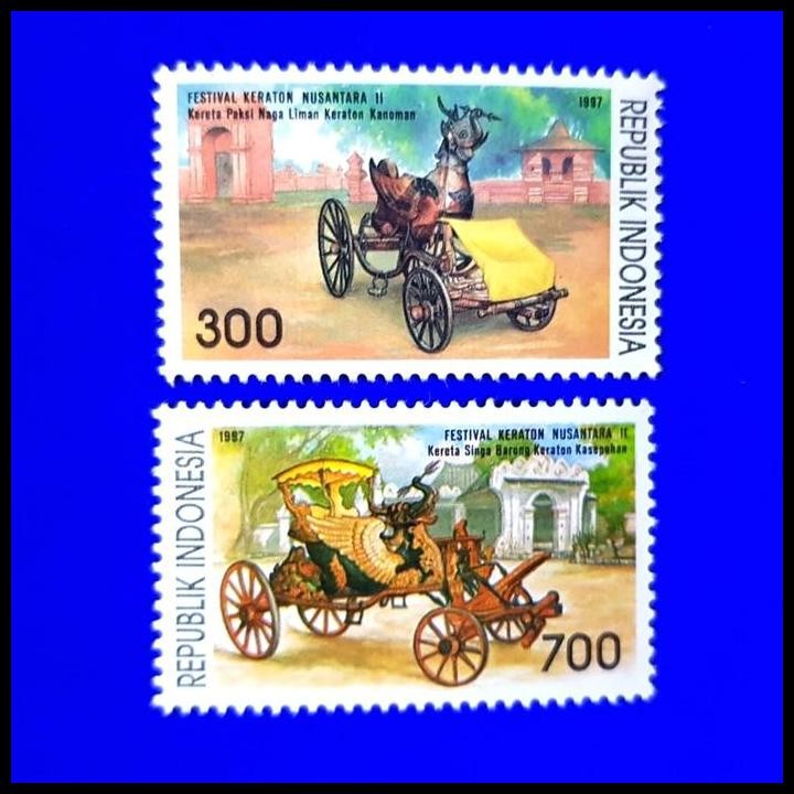 

DISKON PERANGKO/PRANGKO INDONESIA "FESTIVAL KERATON NUSANTARA" 1997. I-520