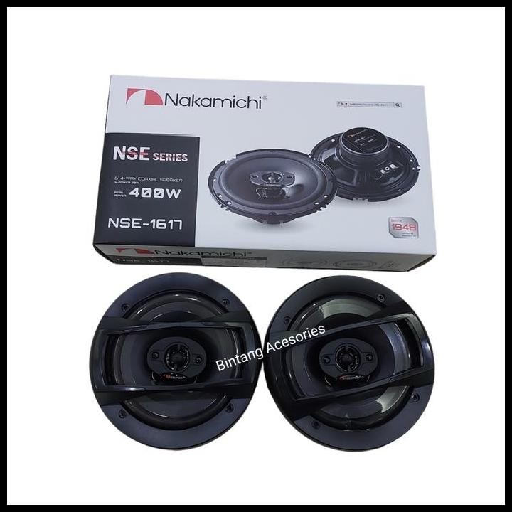 BEST DEAL SPEAKER PINTU MOBIL SPEKER SALON PINGU MOBIL NAKAMICHI NSE 1617 