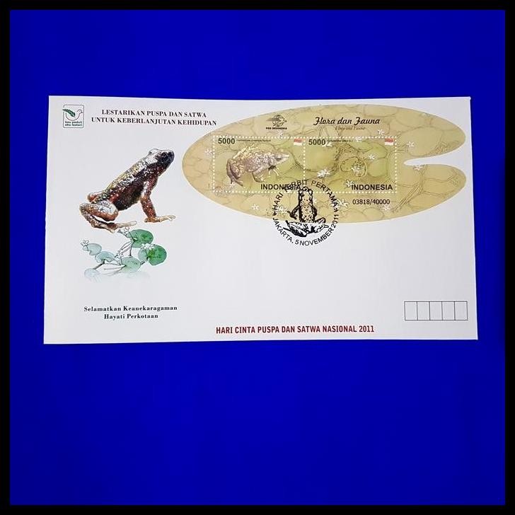 

GRATIS ONGKIR PRANGKO SHP SS CINTA PUSPA DAN SATWA NASIONAL 2011. !!!