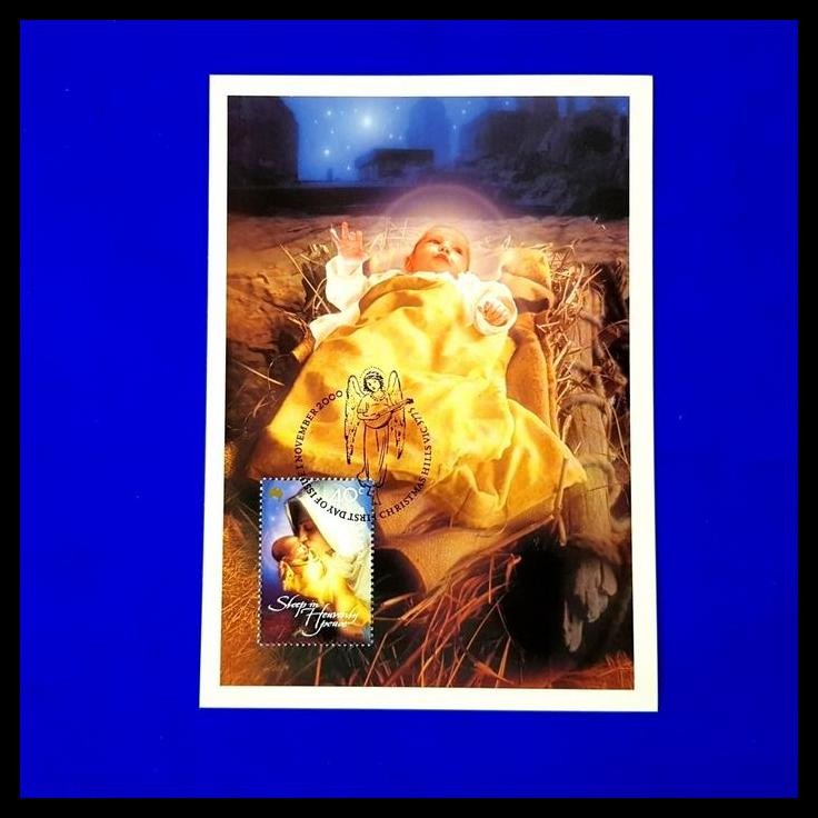 

TERMURAH PRANGKO NATAL/CHRISTMAS AUSTRALIA. MAXI CARD ~ MARIA AND BABY JESUS !!!!!!