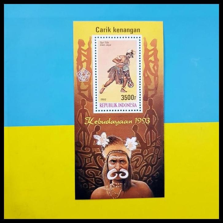 

DISKON PERANGKO/PRANGKO INDONESIA 1993. SS TARI TIFA DARI IRIAN JAYA (PAPUA) !!!!!!