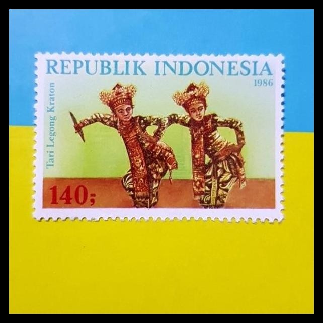 

TERMURAH PERANGKO/PRANGKO INDONESIA. TARI LEGONG KRATON ~ SERI KEBUDAYAAN 1986 !