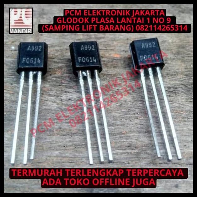 HOT DEAL TRANSISTOR A 992 A992 2SA992 C PRODUCT ASLI 