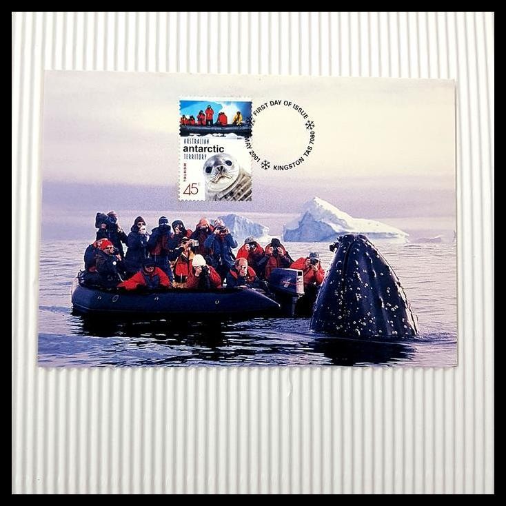 

TERBARU PRANGKO AUSTRALIAN ANTARCTIC TERRITORY. MAXICARD. TOURISM !!!!!!