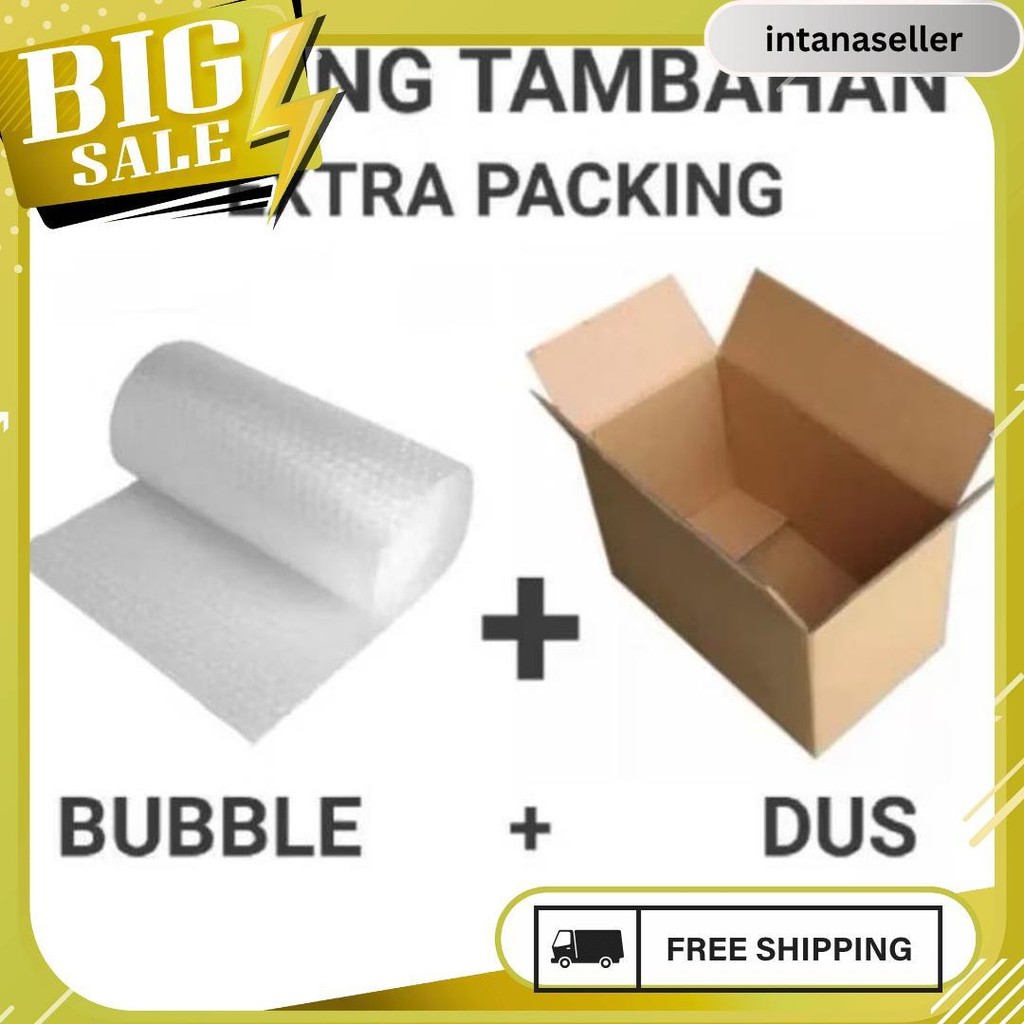 

Extra Kardus Dan Bubble Warp 6.6
