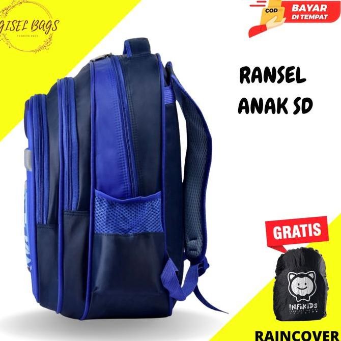 

Miliki Tas Sekolah Anak Laki Laki Sd Import Gambar Karakter 3D Timbul Waterproof