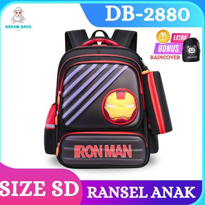 

Miliki Tas Ransel Sekolah Anak Sd Laki Laki Karakter Superhero Db-2880 16 Inch - Gratis Raincover