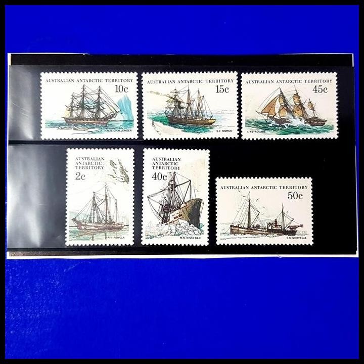 

TERBARU PERANGKO/PRANGKO AUSTRALIA. SHIPS OF THE ANTARCTIC. (6V) !