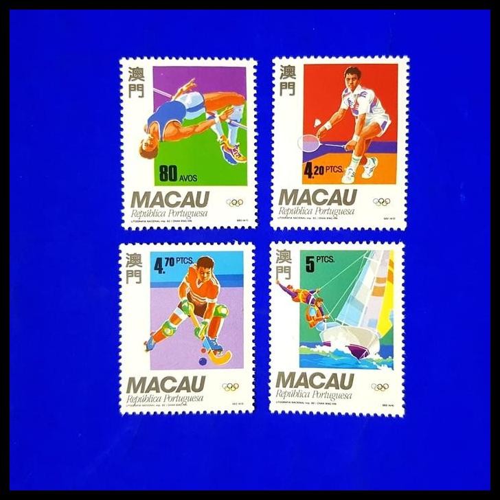 

GRATIS ONGKIR PERANGKO/PRANGKO MACAU. 1992. BARCELONA OLYMPIC GAMES !!!!