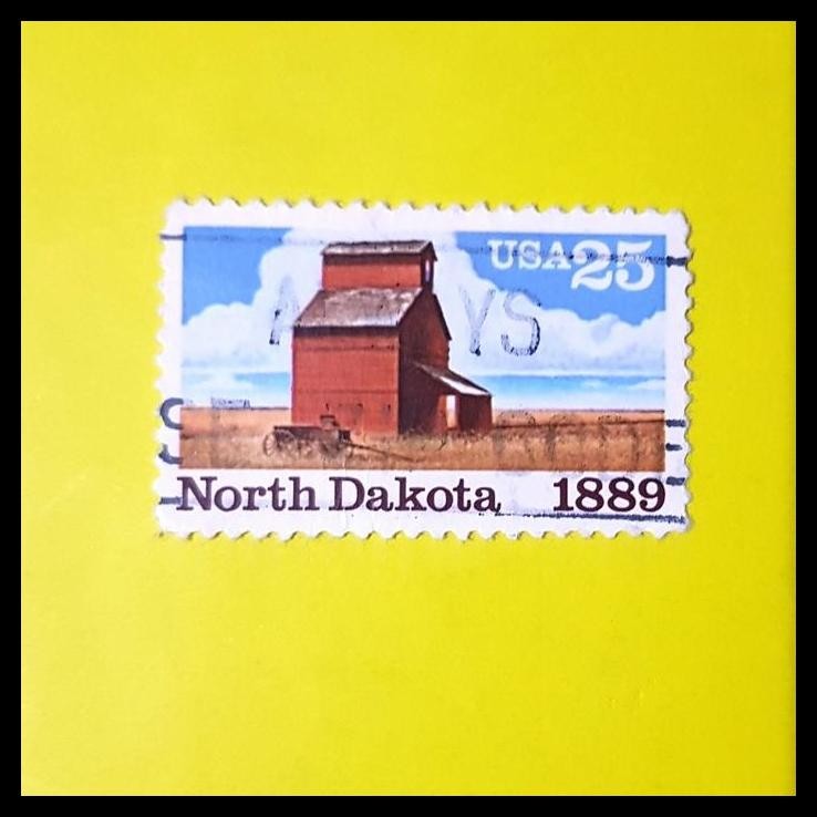 

GRATIS ONGKIR PERANGKO/PRANGKO AMERIKA. NORTH DAKOTA 1889 !!!!!!