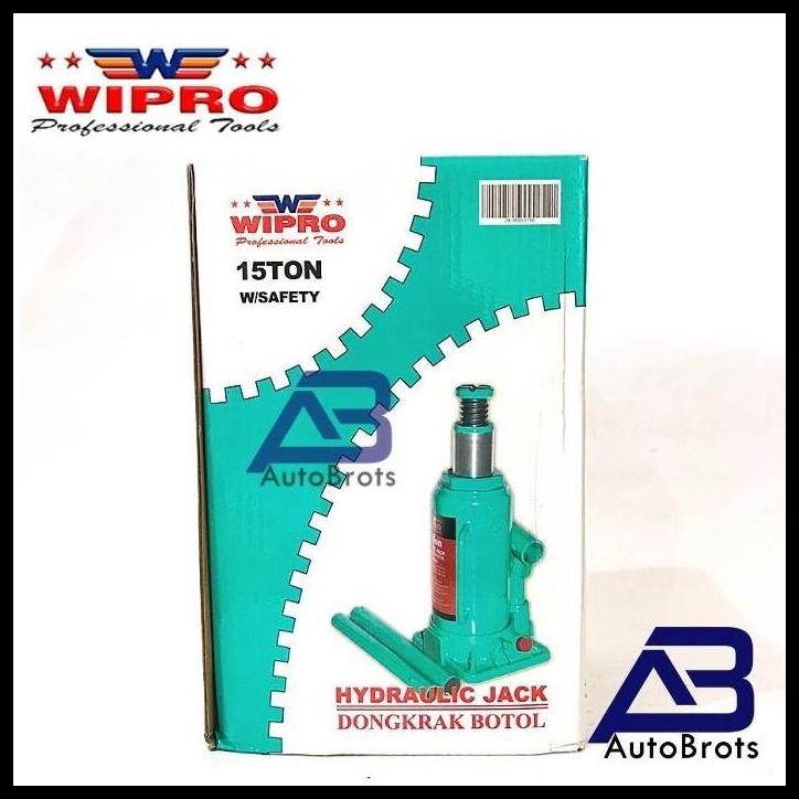 BEST DEAL WIPRO DONGKRAK BOTOL TABUNG 20 TON / HYDRAULIC BOTTLE JACK 20 TON 