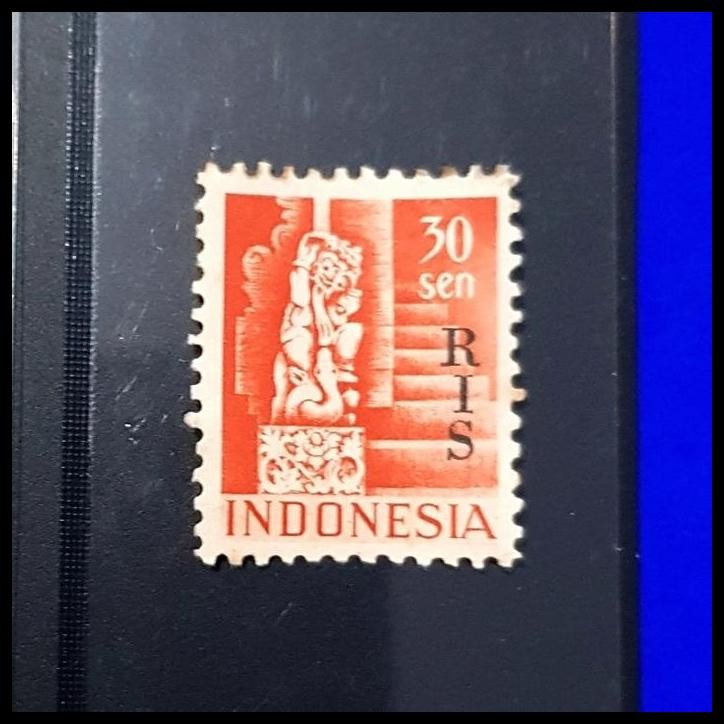 

TERMURAH PRANGKO INDONESIA 1950 C.T. RIS 30 SEN. AGAK LANGKA. !!!