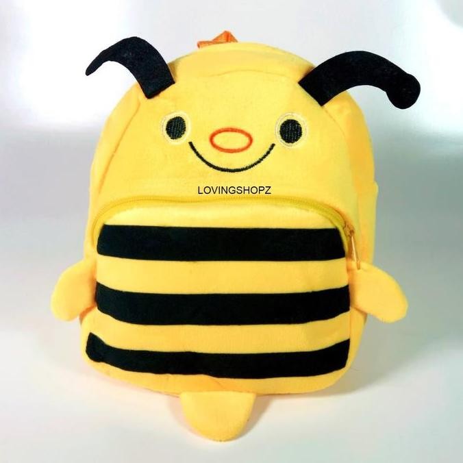 

Terjangkau Tas Sekolah Anak Paud/ Tk, Ransel Boneka Karakter Kartun Little Bee