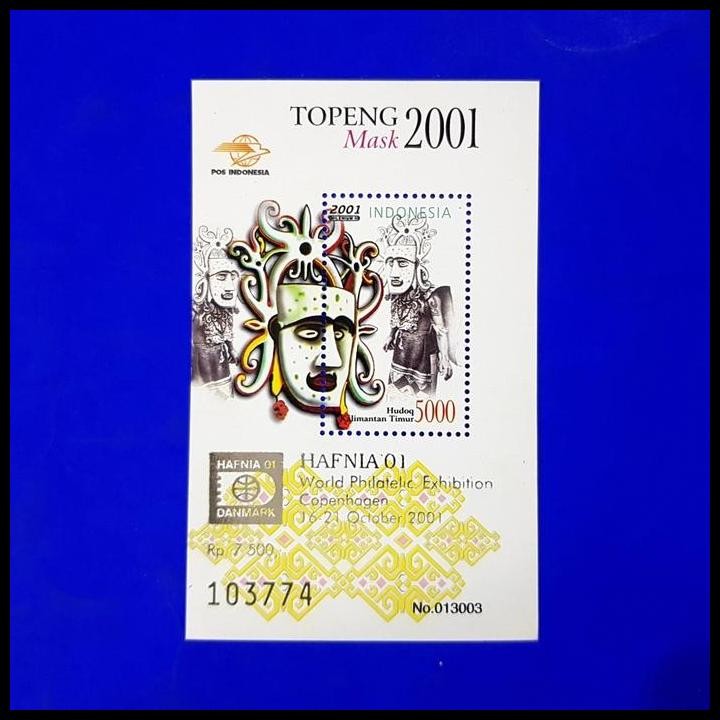 

TERBARU PERANGKO/PRANGKO INDONESIA. SS TOPENG MASK ~ HAFNIA 01. DANMARK !!