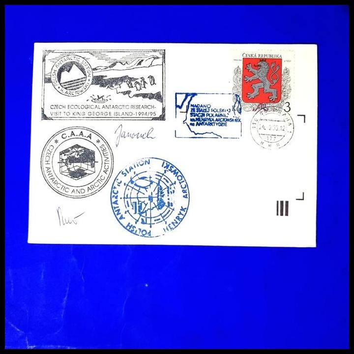 

TERMURAH PERANGKO CESKA REPUBLIKA. ANTARCTIC EXPEDITION. VISIT TO KING GEORGE !!!!