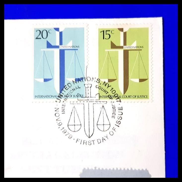 

DISKON PERANGKO/PRANGKO PBB FDC UNITED NATIONS INTERNATIONAL COURT OF JUSTICE !!!!!!