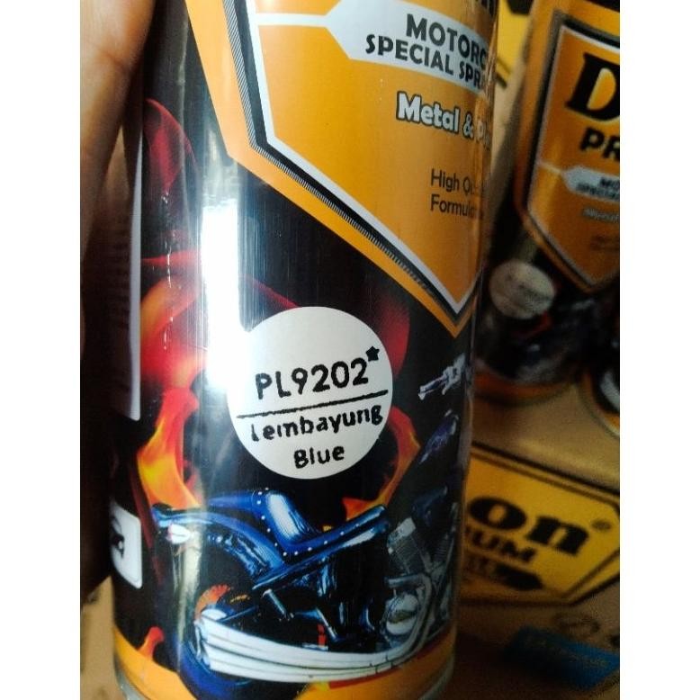 cat semprot pilok piloc diton premium 400cc lembayung blue pl9202 9202 lembayung biru diton premium 
