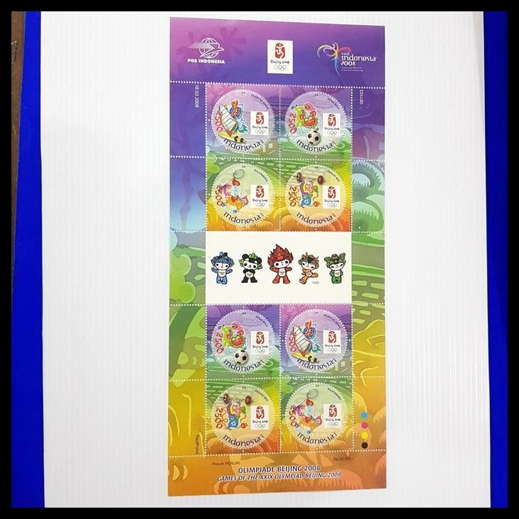 

GRATIS ONGKIR PERANGKO/PRANGKO INDONESIA. OLIMPIADE BEIJING 2008. FULLSHEET !!!!!!