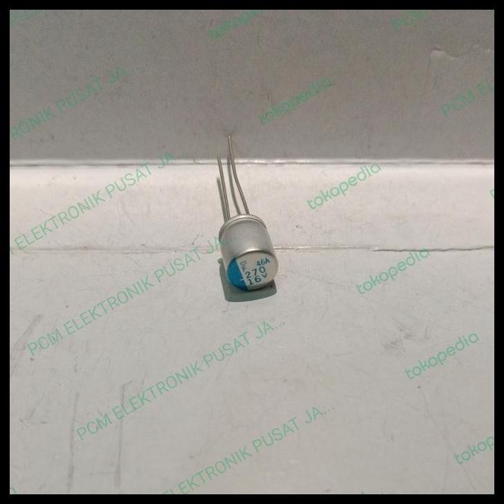 GRATIS ONGKIR 2658 ELCO ELKO KAPASITOR CAPACITOR SOLID 270UF 270 UF 16V 16VOLT