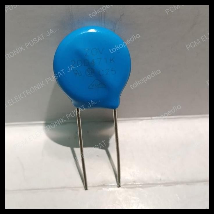HOT DEAL 2646 MOV VARISTOR ANTI PETIR ZOV 20D471K 20D471 K 470V 