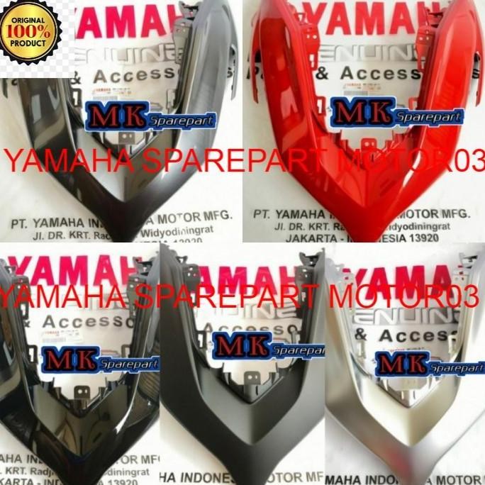 Dasi Tameng Depan Yamaha All New Aerox Connected Original - Hitam