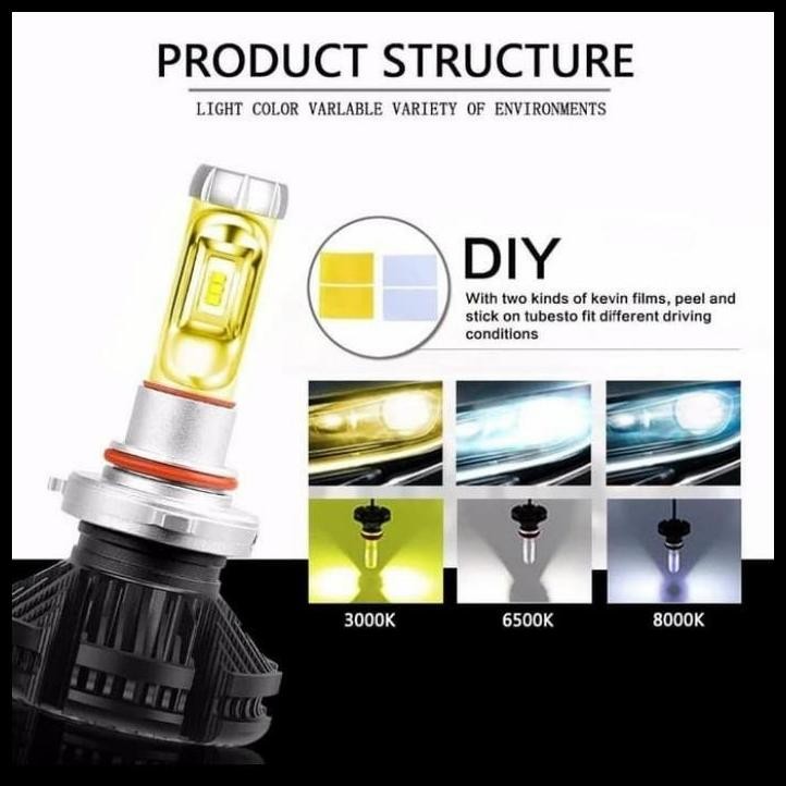 HOT DEAL LAMPU DEPAN MOBIL ERTIGA LED X3 H11 H4 UNIVERSAL 