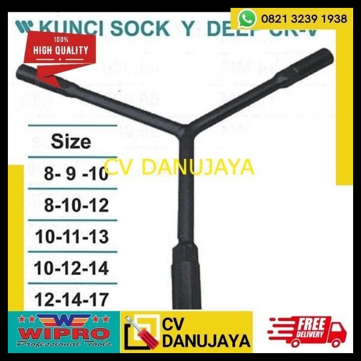 TERMURAH KUNCI SOCK SOK SHOCKET SHOCK Y DEEP 1 SET WIPRO
