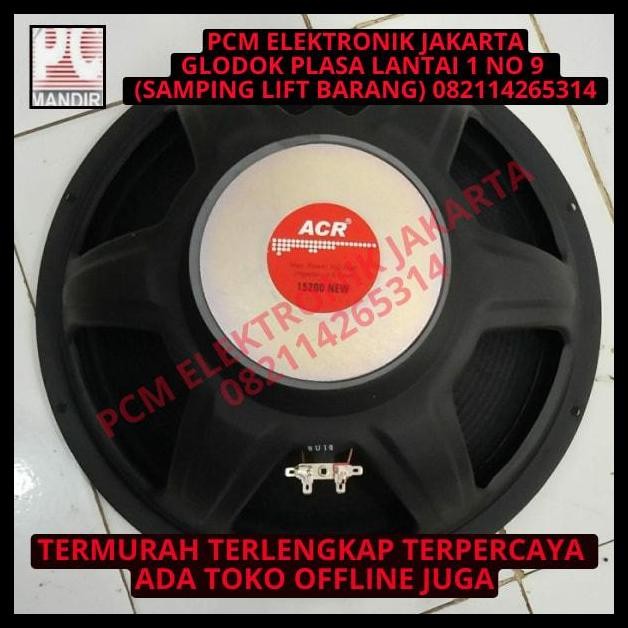 BEST DEAL SPEAKER FULLRANGE 15 INCH ACR 15200 NEW 