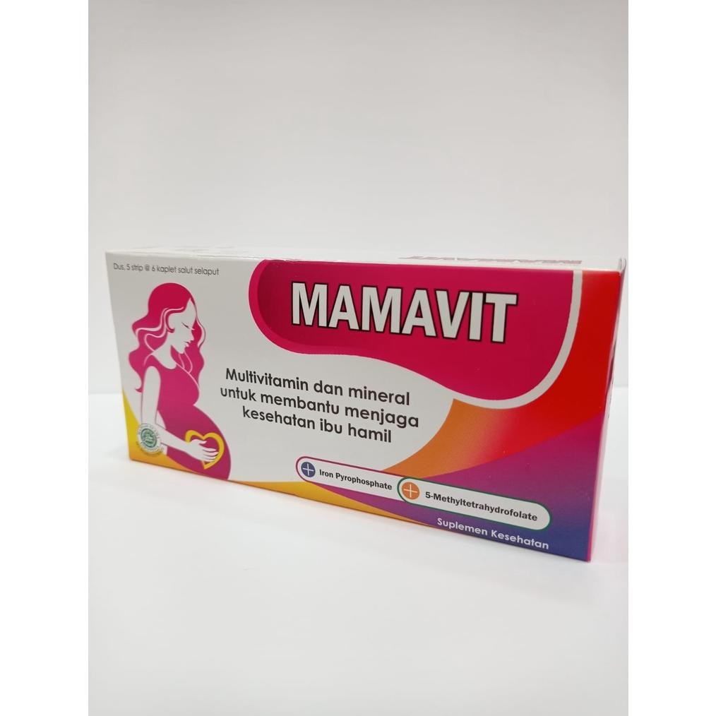 KEMASAN BARU MAMAVIT BOX ISI 30 - Vitamin Ibu Hamil