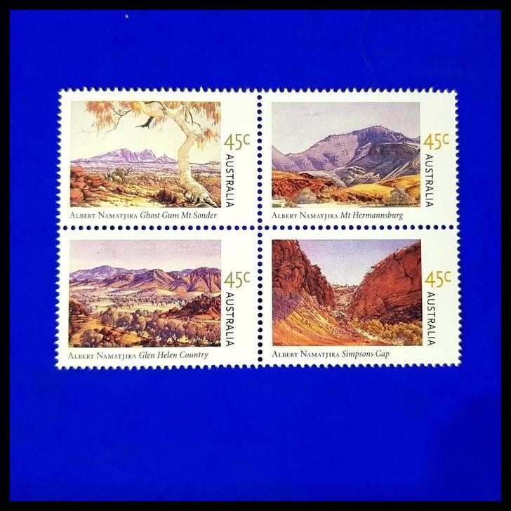 

HOT DEAL PRANGKO AUSTRALIA, ALBERT NAMATJIRA MT HERMANNSBURG. PEMANDANGAN