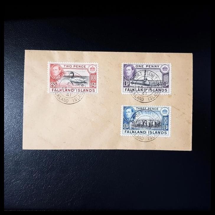 

TERMURAH PRANGKO KING GEORGE VI DARI FALKLAND ISLANDS 1941. 12 !!