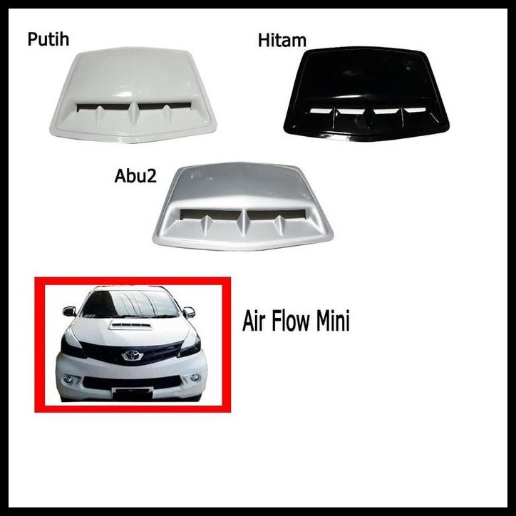 TERMURAH SIDE AIR FLOW VARIASI KAP MESIN MOBIL ALL NEW BRIO UNIVERSAL 