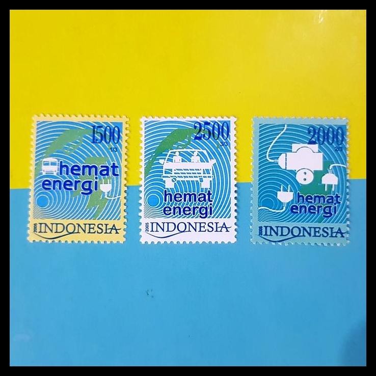

GRATIS ONGKIR PRANGKO INDONESIA 2005. HEMAT ENERGI. SET (3V) !