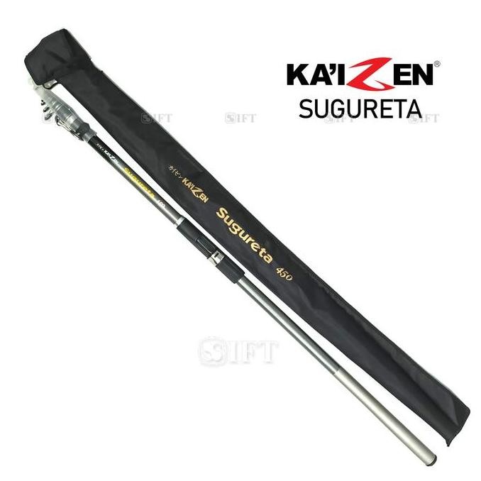 Joran Kaizen Sugureta 300~450 |Surf | Pasiran | Laut Antena Teleskopic