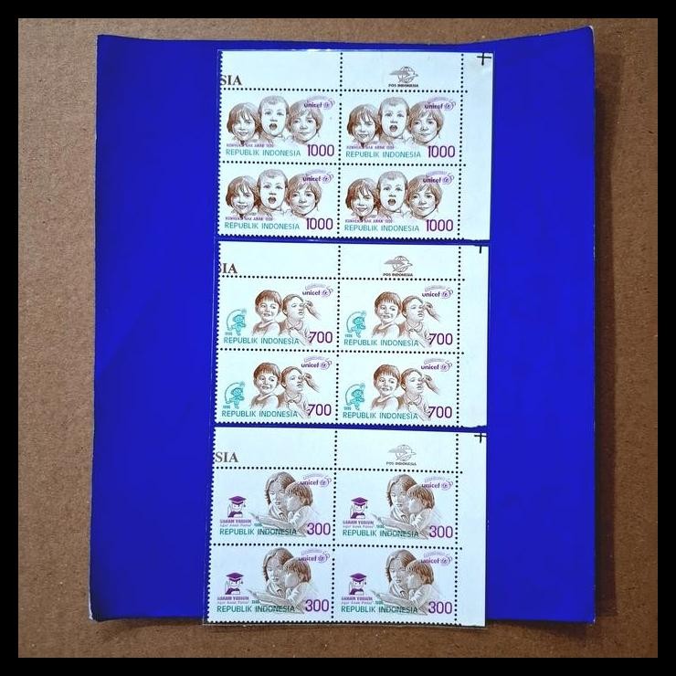 

GRATIS ONGKIR PRANGKO INDONESIA. KONVENSI HAK ANAK 1996 PEKAN IMUNISASI NASIONAL GARAM YODIUM AGAR ANAK PINTAR. SERI 50 TAHUN UNICEF. SET LENGKAP (3V) BLOK-4 !!!!!!