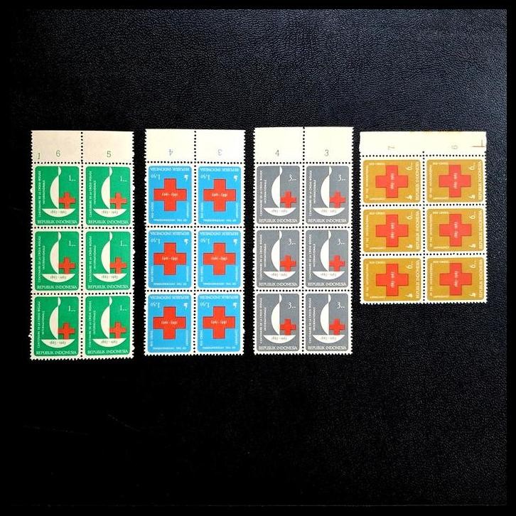

HOT DEAL PRANGKO INDONESIA 1963. SEABAD PALANG MERAH (1863-1963) BLOK-4. HARGA KATALOG 140K !