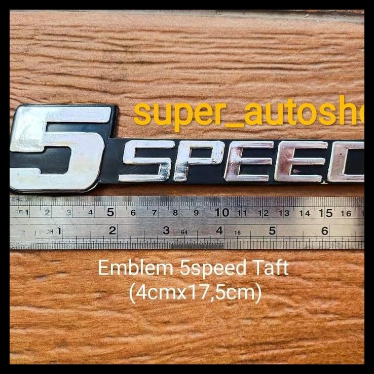 TERMURAH EMBLEM 5 SPEED 5SPEED TAFT 1BUAH 